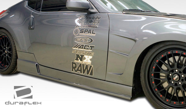 Extreme Dimensions Duraflex Circuit Side Skirts Compatible With 2009-2020 Nissan 370Z - 2 Piece - 105843