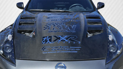 Carbon Creations Circuit Hood Compatible With 2009-2020 Nissan 370Z - 1 Piece - 105852