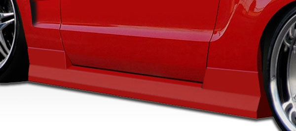 Extreme Dimensions Duraflex Circuit Side Skirts Rocker Panels Compatible With 2005-2014 Ford Mustang - 2 Piece - 105858