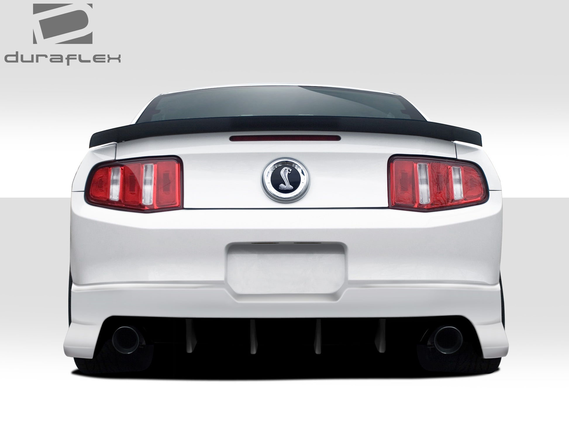 Extreme Dimensions Duraflex Circuit Rear Bumper Cover Compatible With 2010-2012 Ford Mustang - 1 Piece - 105859