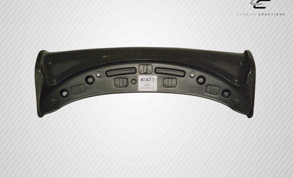 Carbon Creations N-1 Wing Spoiler Compatible With 2009-2020 Nissan 370Z Coupe - 1 Piece - 105910