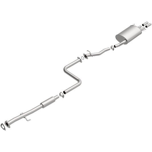 BRExhaust 1992-1993 Honda Accord L4 2.2L Direct-Fit Replacement Exhaust System 106-0377