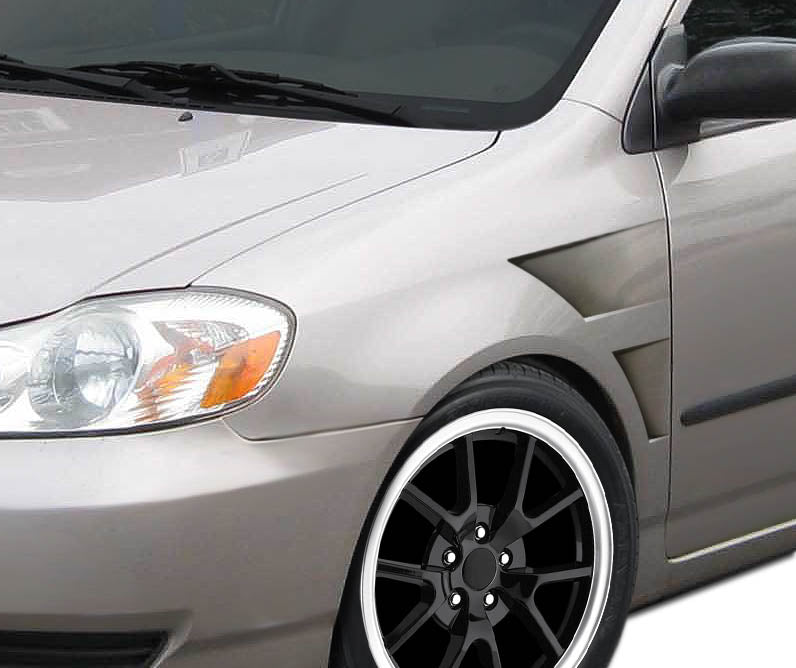 Extreme Dimensions Duraflex GT Concept Fender Compatible With 2003-2008 Toyota Corolla - 2 Piece - 106249