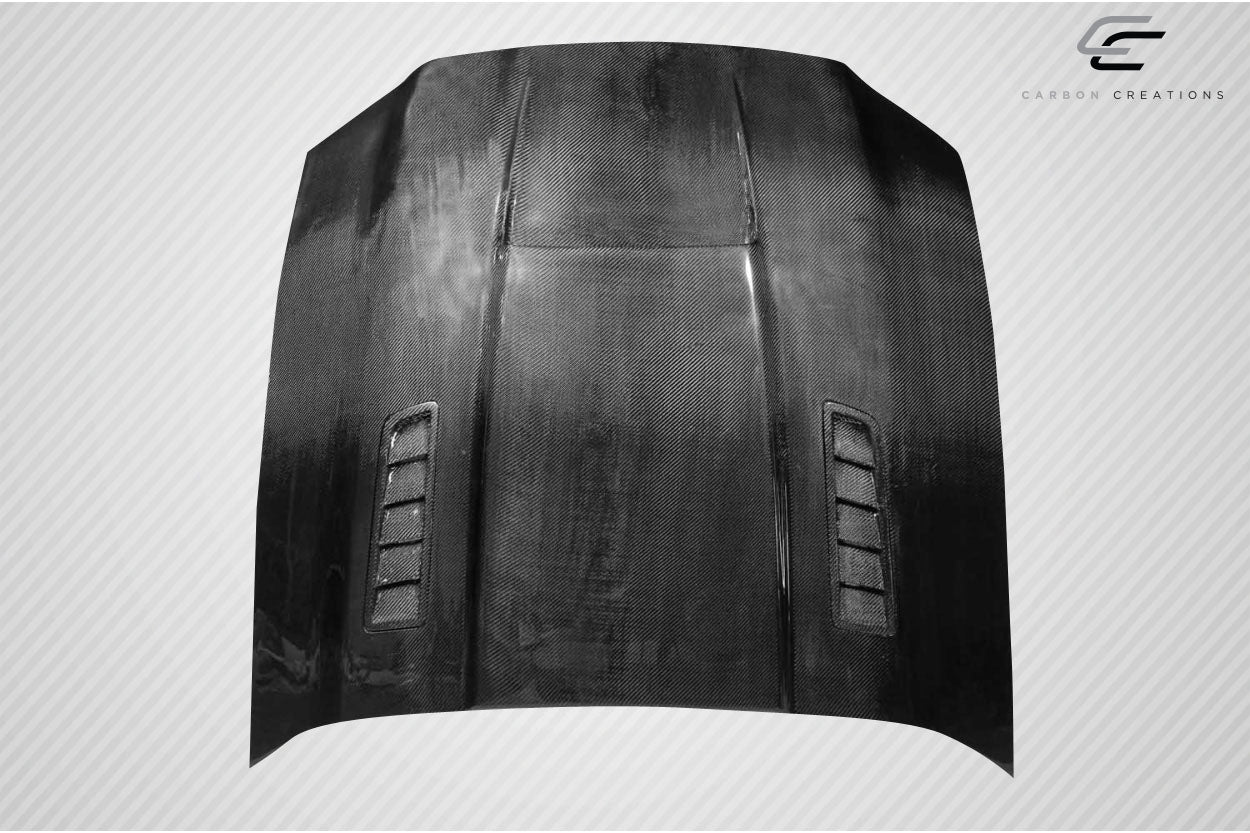 Carbon Creations CVX Hood Compatible With 2013-2014 Ford Mustang 2010-2014 Mustang GT500 - 1 Piece - 106262