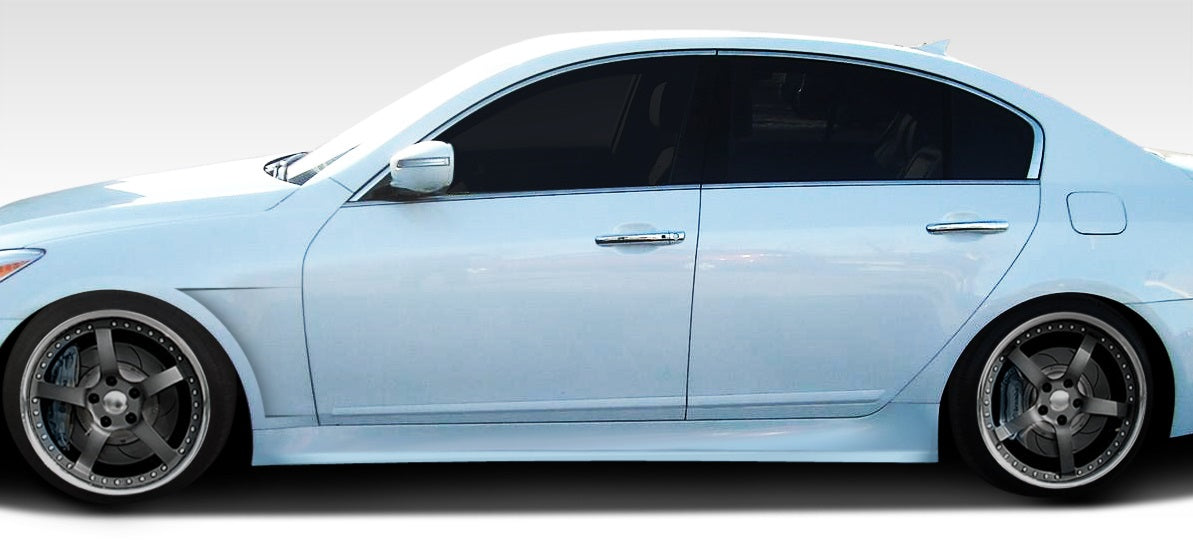 Extreme Dimensions Duraflex Executive Side Skirts Compatible With 2009-2014 Hyundai Genesis - 2 Piece - 106370
