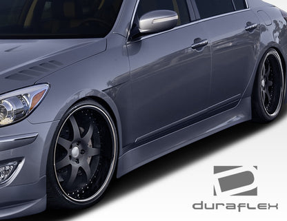 Extreme Dimensions Duraflex Executive Side Skirts Compatible With 2009-2014 Hyundai Genesis - 2 Piece - 106370