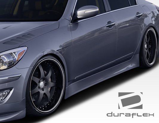 Extreme Dimensions Duraflex Executive Side Skirts Compatible With 2009-2014 Hyundai Genesis - 2 Piece - 106370