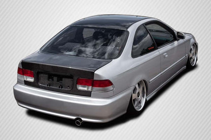 Carbon Creations OEM Look Trunk Compatible With 1996-2000 Honda Civic 2DR - 1 Piece - 106381