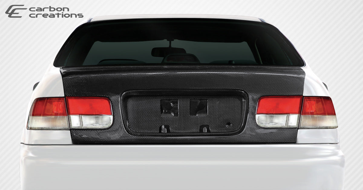 Carbon Creations OEM Look Trunk Compatible With 1996-2000 Honda Civic 2DR - 1 Piece - 106381
