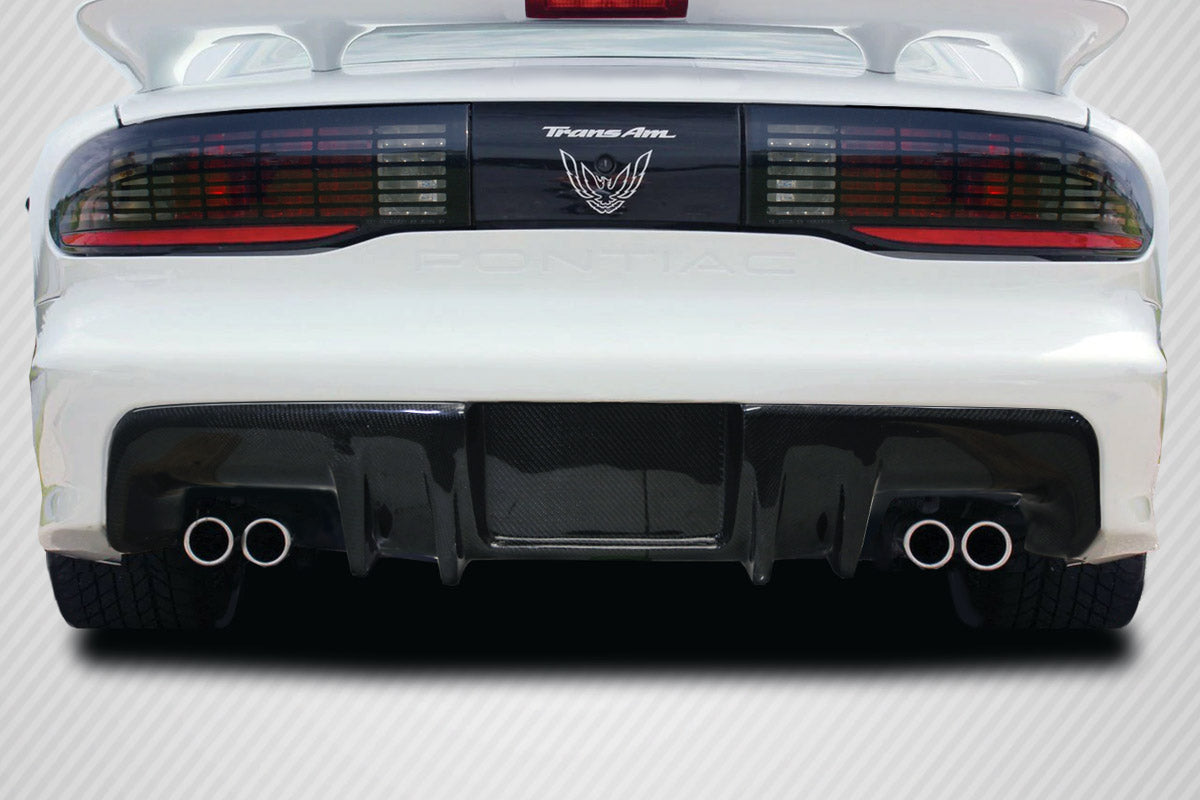 Carbon Creations LE Designs Rear Lip Add On Spoiler Compatible With 1993-2002 Pontiac Trans Am - 1 Piece - 106394