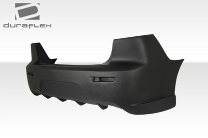 Extreme Dimensions Duraflex C-1 Rear Bumper Cover Compatible With 2008-2017 Mitsubishi Lancer - 1 Piece - 106419