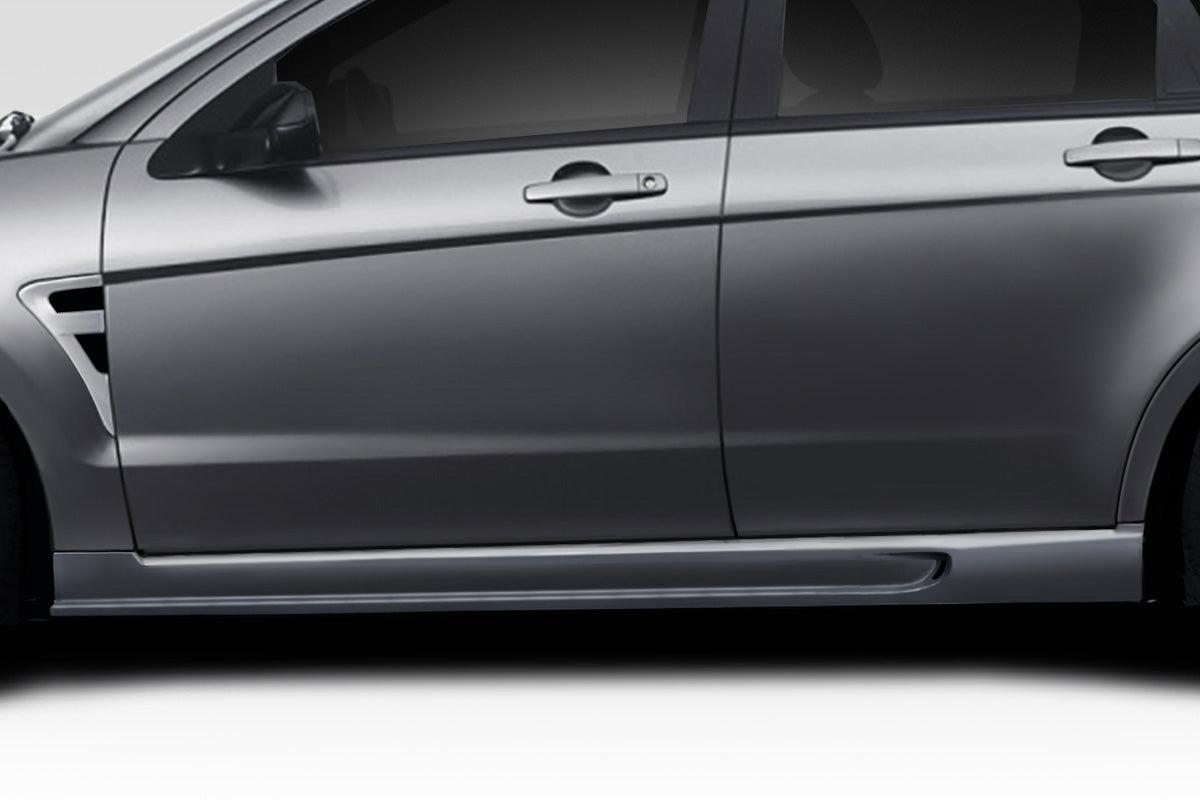 Extreme Dimensions Duraflex Piranha Side Skirts Compatible With 2008-2011 Ford Focus - 2 Piece - 106426