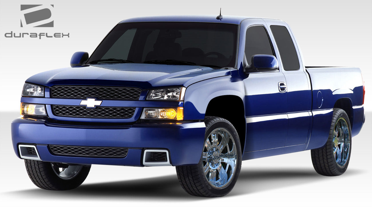 Extreme Dimensions Duraflex Off Road Bulge Front Fenders Compatible With 2003-2006 Chevrolet Silverado - 2 Piece - 106468