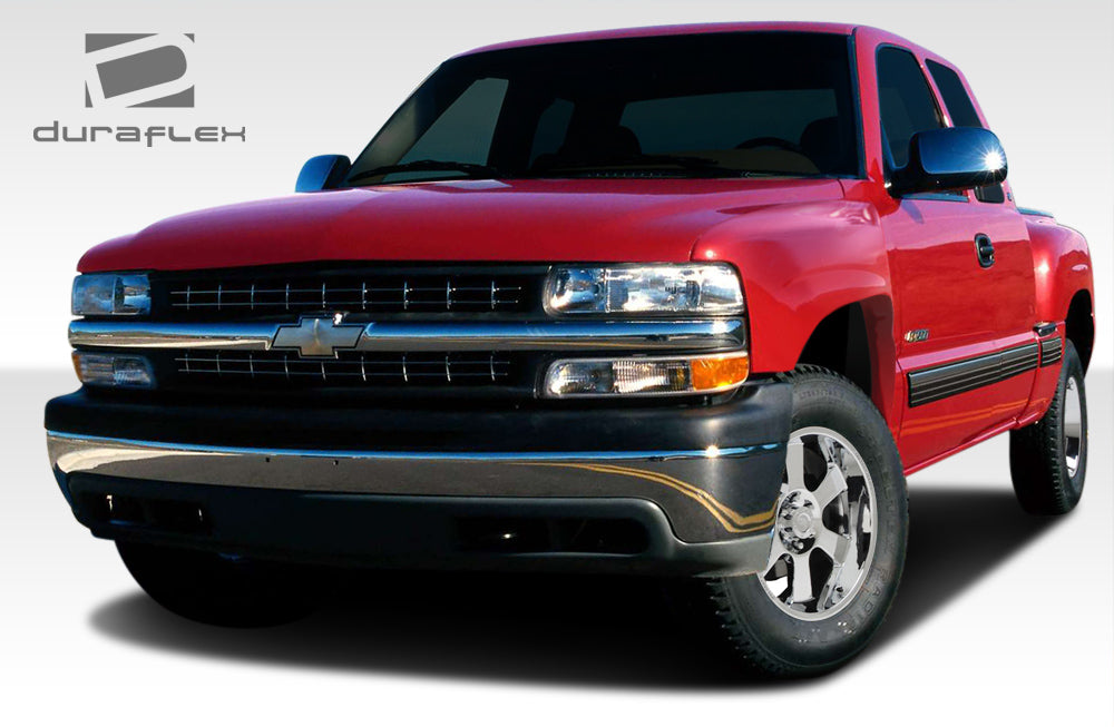 Extreme Dimensions Duraflex Off Road Bulge Front Fenders Compatible With 1999-2002 Chevrolet Silverado - 2 Piece - 106469