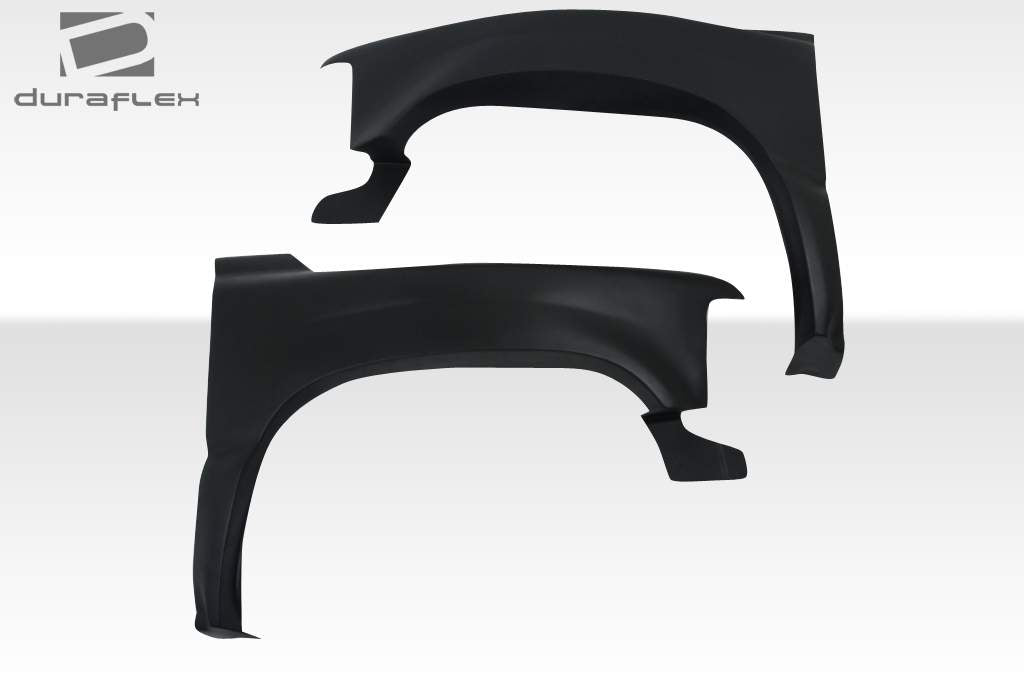 Extreme Dimensions Duraflex Off Road Bulge Front Fenders Compatible With 1999-2002 Chevrolet Silverado - 2 Piece - 106469