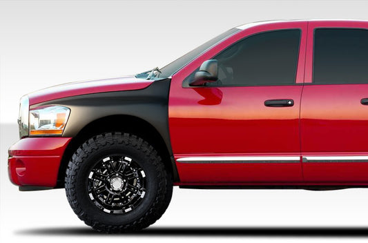 Extreme Dimensions Duraflex Off Road Bulge Front Fenders Compatible With 2006-2008 Dodge Ram - 2 Piece - 106475