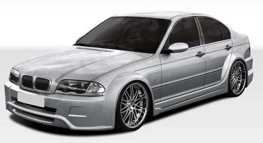Extreme Dimensions Duraflex I-Design Wide Body Kit Compatible With 1999-2005 BMW 3 Series E46 4DR - 8 Piece - 106516