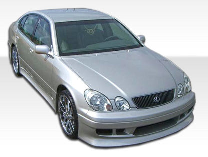 Extreme Dimensions Duraflex V-Speed Front Bumper Cover Compatible With 1998-2005 Lexus GS - 1 Piece - 106550