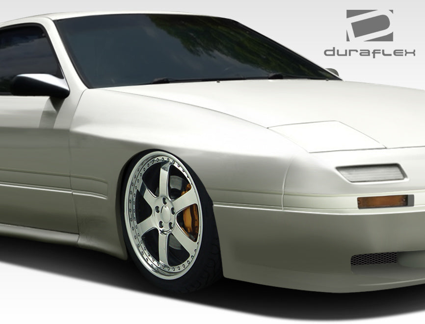 Extreme Dimensions Duraflex MTP Wide Body Front Fenders Compatible With 1986-1991 Mazda RX7 - 2 Piece - 106593