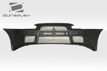Extreme Dimensions Duraflex Evo X Look Front Bumper Cover Compatible With 2008-2017 Mitsubishi Lancer - 1 Piece - 106953