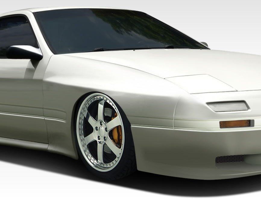 Extreme Dimensions Duraflex MTP Wide Body Front Fenders Compatible With 1986-1991 Mazda RX7 - 2 Piece - 106593