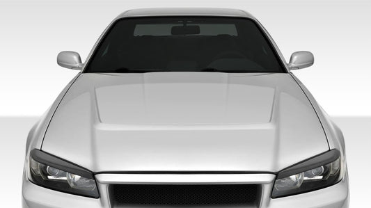Extreme Dimensions Duraflex R324 Conversion Hood Compatible With 1989-1994 Nissan Skyline - 1 Piece - 106605