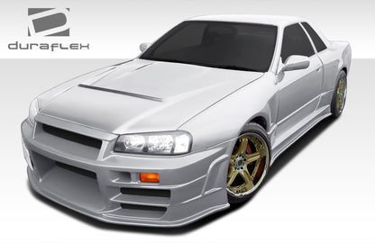 Extreme Dimensions Duraflex R324 Conversion Body Kit Compatible With 1989-1994 Nissan Skyline R32 2DR - 9 Piece - 106606