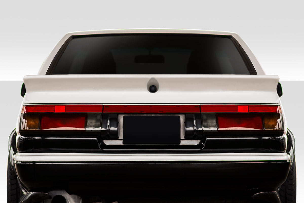 Extreme Dimensions Duraflex Wangan Wing Spoiler Compatible With 1984-1987 Toyota Corolla - 1 Piece - 106619