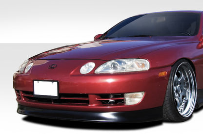 Extreme Dimensions Duraflex V-Speed Front Lip Spoiler Compatible With 1992-1996 Lexus SC - 1 Piece - 106789