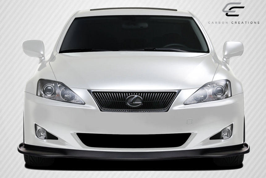 Carbon Creations VIP Front Lip Spoiler Compatible With 2006-2008 Lexus IS - 1 Piece - 106842