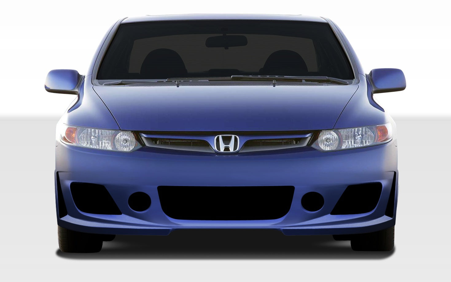 Extreme Dimensions Duraflex B-2 Front Bumper Cover Compatible With 2006-2011 Honda Civic 2DR - 1 Piece - 106855