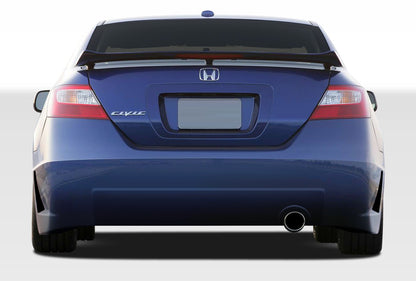 Extreme Dimensions Duraflex B-2 Rear Bumper Cover Compatible With 2006-2011 Honda Civic 2DR - 1 Piece - 106857