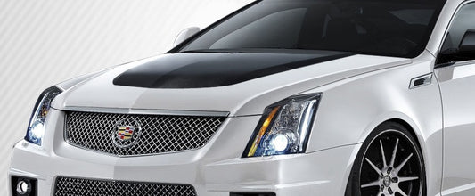 Carbon Creations OEM Look Hood Compatible With 2009-2014 Cadillac CTS-V - 1 Piece - 106864