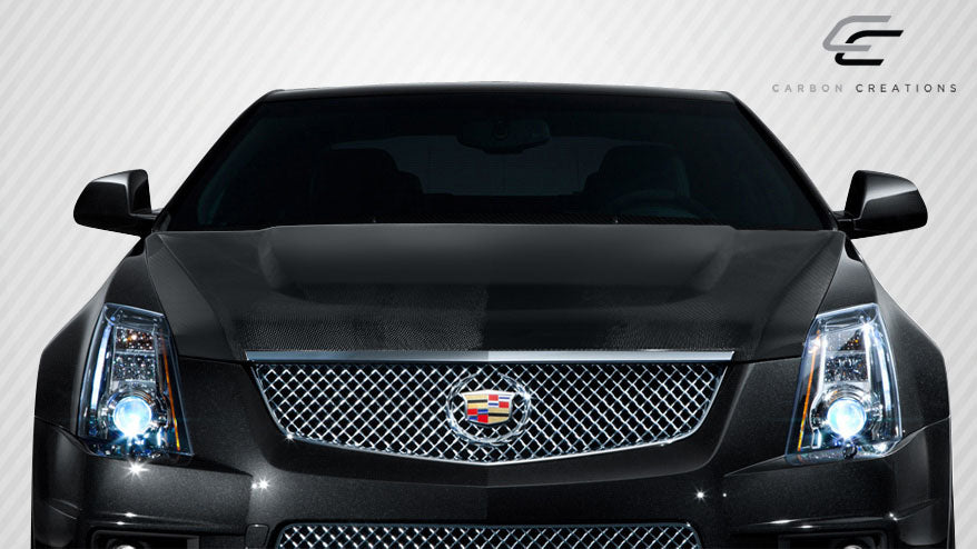 Carbon Creations OEM Look Hood Compatible With 2009-2014 Cadillac CTS-V - 1 Piece - 106864