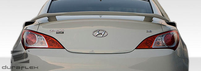 Extreme Dimensions Duraflex Track Look Wing Spoiler Compatible With 2010-2016 Hyundai Genesis - 1 Piece - 106865