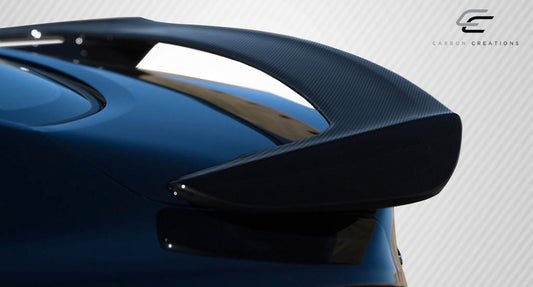 Carbon Creations Track Look Wing Spoiler Compatible With 2010-2016 Hyundai Genesis - 1 Piece - 106866