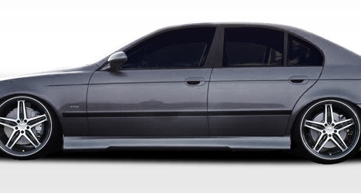 Extreme Dimensions Duraflex HM-S Side Skirts Compatible With 1997-2003 BMW 5 Series - 2 Piece - 106869