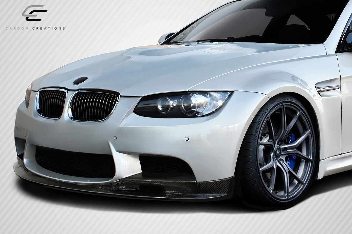 Carbon Creations T-Design Front Lip Spoiler Compatible With 2008-2013 BMW M3 - 1 Piece - 107139