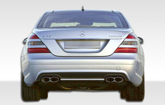 Extreme Dimensions Duraflex S65 Look Rear Bumper Cover Compatible With 2007-2009 Mercedes S Class - 1 Piece - 107203