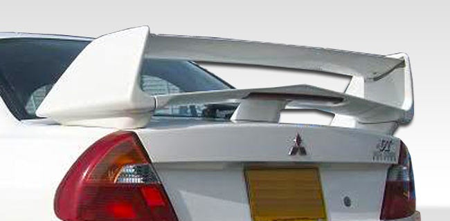 Extreme Dimensions Duraflex Evo 6 Wing Spoiler Compatible With 1997-2001 Mitsubishi Mirage - 1 Piece - 107206