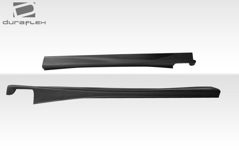 Extreme Dimensions Duraflex VT-X Wide Body Side Skirts Compatible With 2003-2006 Mitsubishi Evolution - 2 Piece - 107213