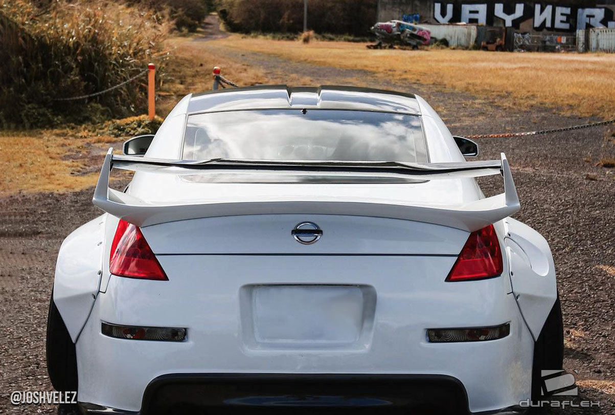 Extreme Dimensions Duraflex AM-S Wing Spoiler Compatible With 2003-2008 Nissan 350Z - 1 Piece - 107230