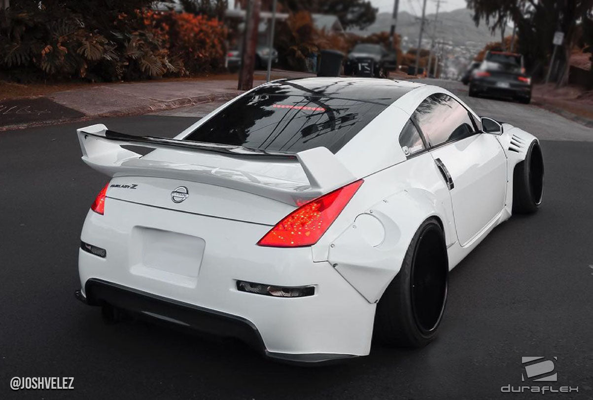 Extreme Dimensions Duraflex AM-S Wing Spoiler Compatible With 2003-2008 Nissan 350Z - 1 Piece - 107230