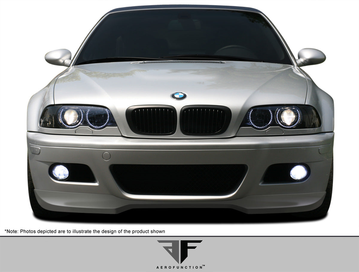 Aero Function AF-1 Front Lip Spoiler Compatible With 2001-2006 BMW M3 - 1 Piece - 107364