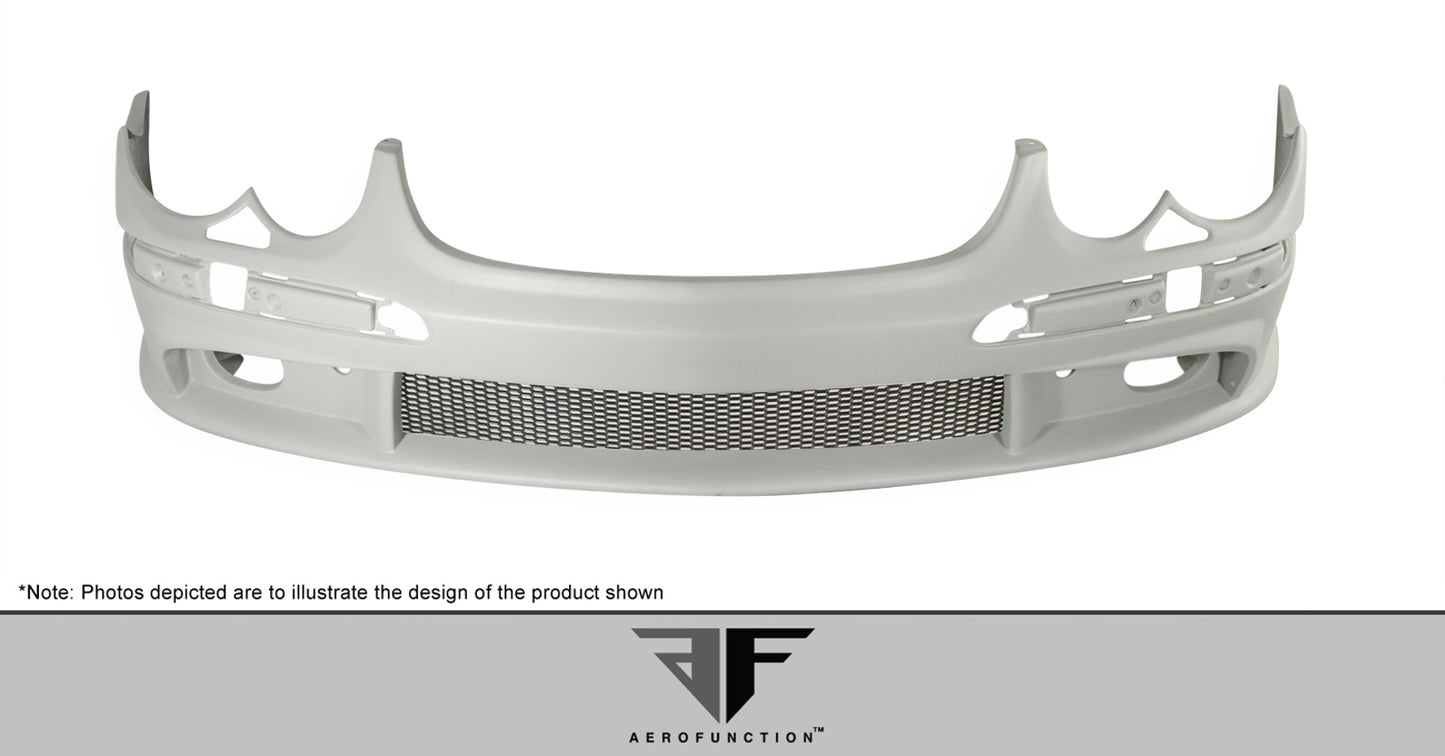 Aero Function AF-1 Front Bumper Cover Compatible With 2003-2008 Mercedes SL - Mercedes - 1 Piece - 107393