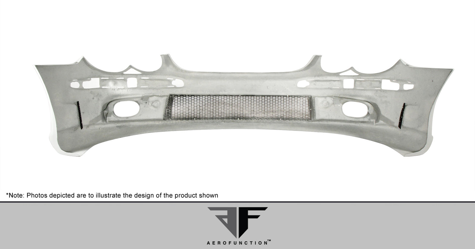 Aero Function AF-1 Front Bumper Cover Compatible With 2003-2008 Mercedes SL - Mercedes - 1 Piece - 107393