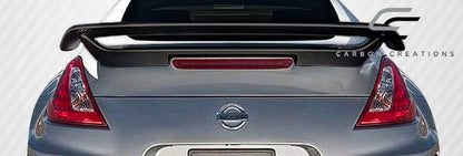 Carbon Creations N-2 Wing Spoiler Compatible With 2009-2020 Nissan 370Z Coupe - 1 Piece - 107412