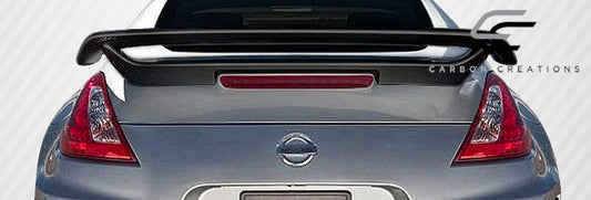 Carbon Creations N-2 Wing Spoiler Compatible With 2009-2020 Nissan 370Z Coupe - 1 Piece - 107412