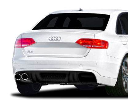 Extreme Dimensions R-1 Rear Diffuser Compatible With 2009-2012 Audi A4 4DR - 1 Piece - 107421