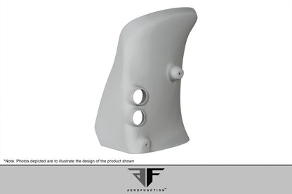 Aero Function AF-1 Bumper Scoops Compatible With 2003-2006 Porsche Cayenne - 2 Piece - 107577